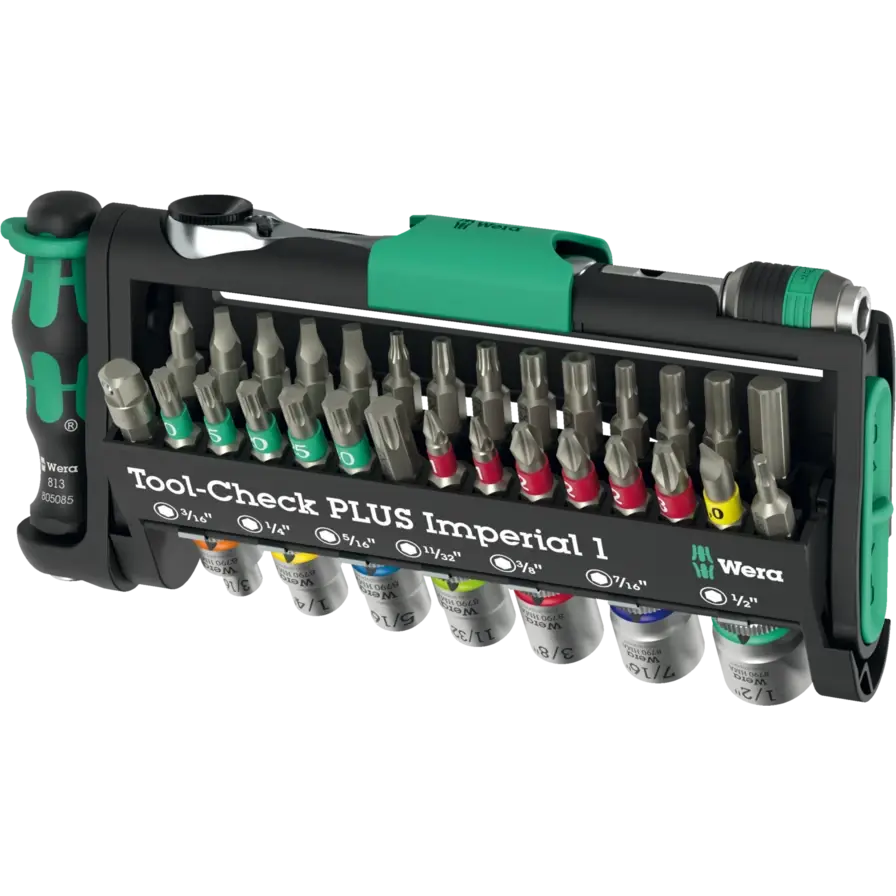 Wera Set of 39 PLUS Imperial Tool-Checks - WE 05049060001 