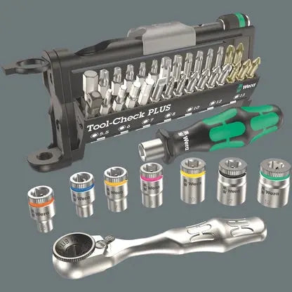 Wera Set of 57 Kraftform Kompakt PLUS Tool-Checks with 9750 Foam Insert - WE 05150150001 
