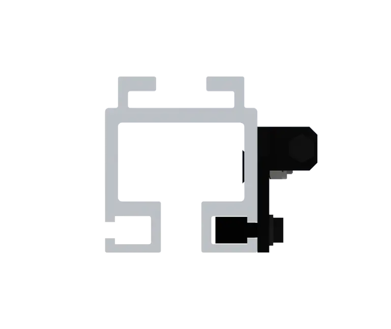 Knight Global Integrated Access Gate for TR2000 Rail Systems - KG TRA2060 Knight Global