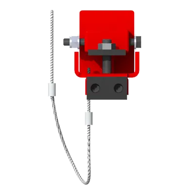Knight Global Redundant End Cap, Inner MRSA5070 Mid-Rail Stop - KG TRN2114 Knight Global