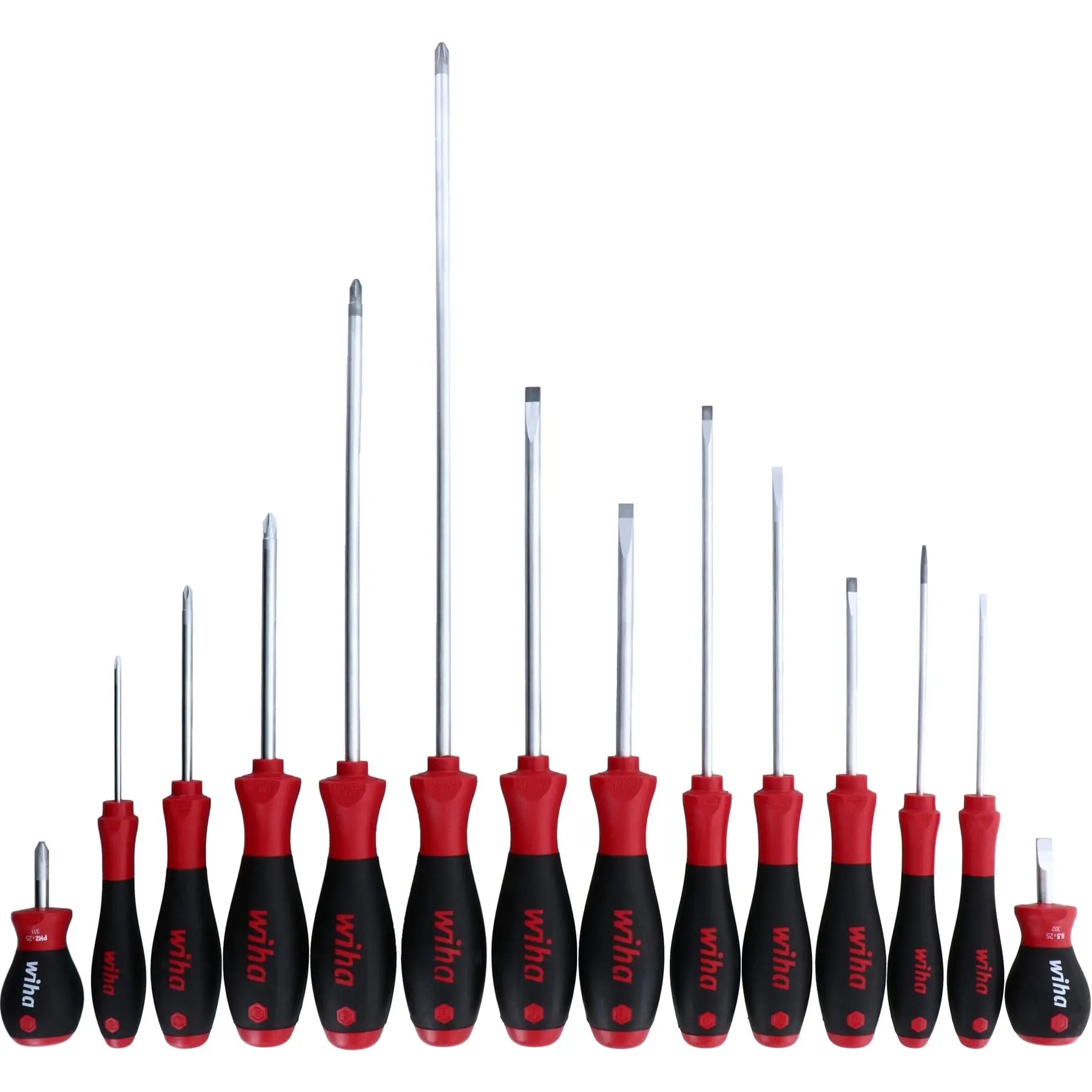 Wiha Set of 14 SoftFinish Screwdrivers - WI 30284 Wiha