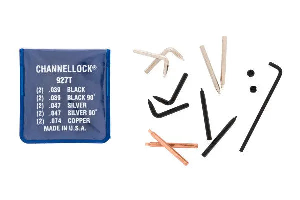 Channellock Set of 5 927 Universal Retaining Ring Tip Kit - CL 927T Channellock