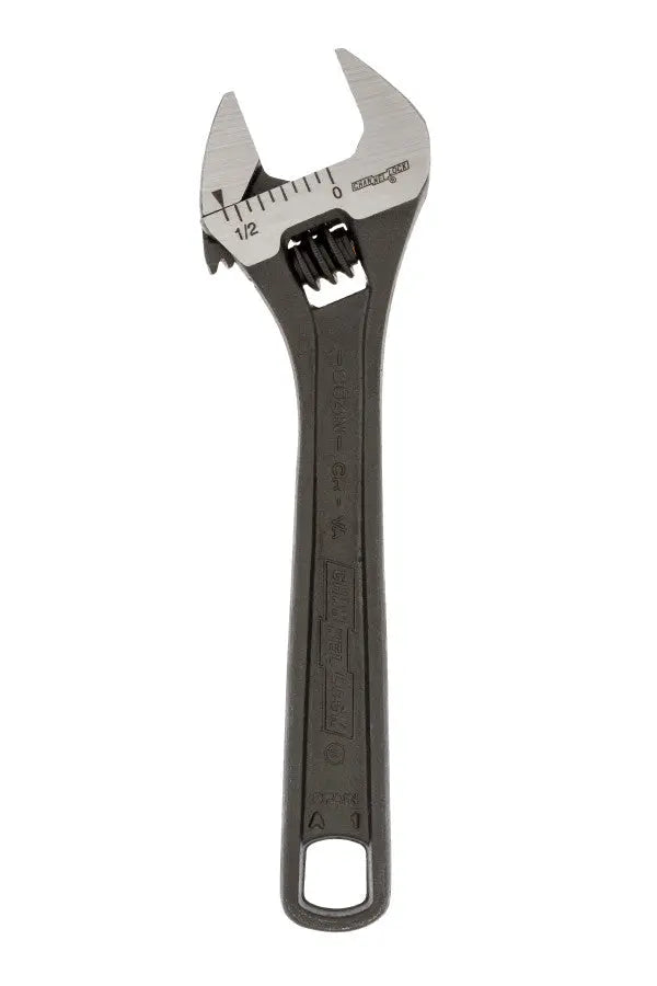 Channellock Black Phosphate Adjustable Wrench, 4.5 in - CL 804N Channellock