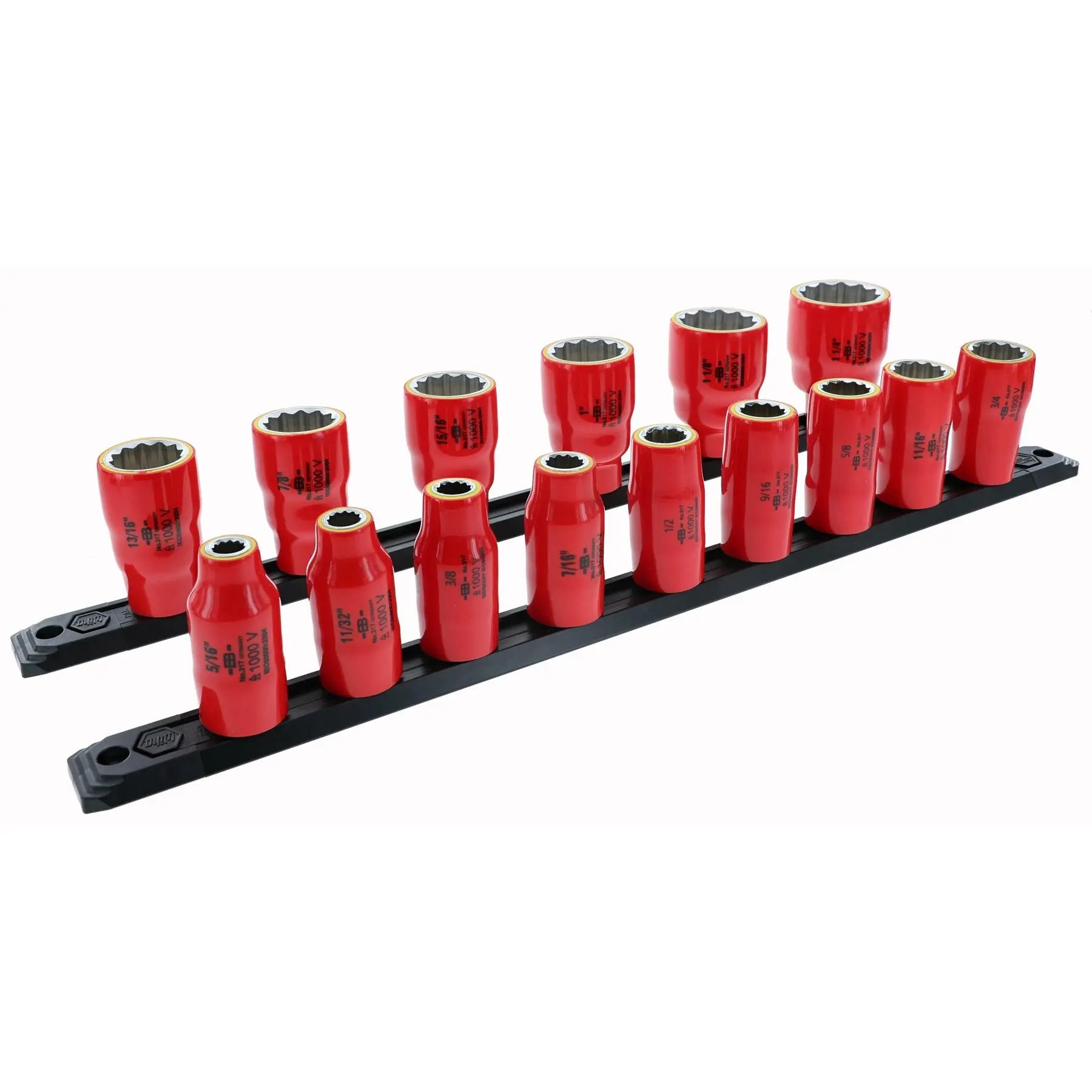 Wiha 31796, 15 PC Insulated Sockets 1/2 Drive Wiha