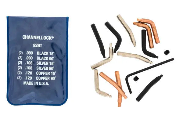 Channellock Set of 5 929 Universal Retaining Ring Tip Kit - CL 929T Channellock