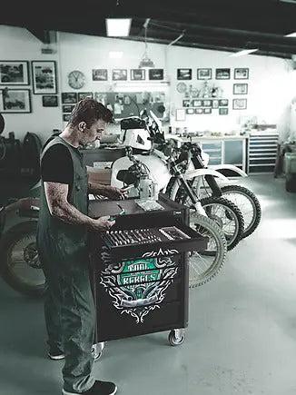 Wera 9700 Tool Rebel Roller Cabinet 1 with 94 Pieces - WE 05150130001 Wera