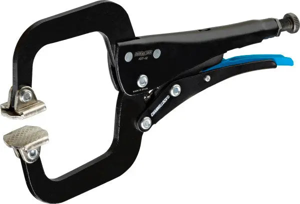 Channellock C-Clamp Locking Plier with Swivel Pads, 11.85 in - CL 107-12 Channellock