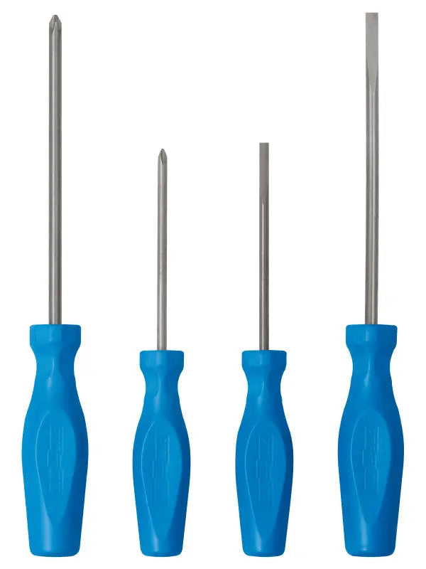 Channellock Set of 4 Tri-lobe Grip Natural Finish Standard Screwdrivers - CL SD-4H Channellock
