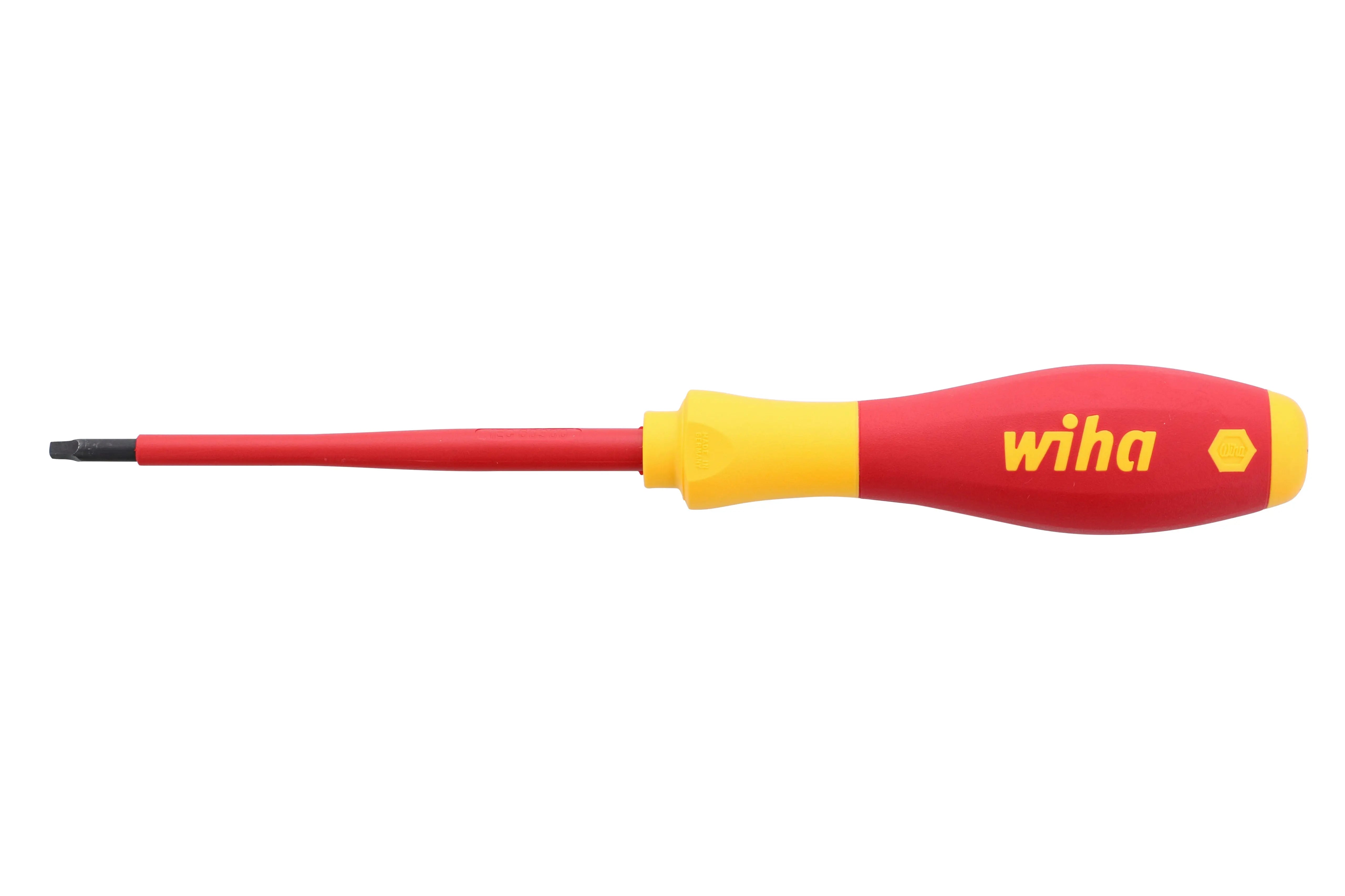 Wiha 35811, Insulated Square Tip Screwdriver #1 Wiha