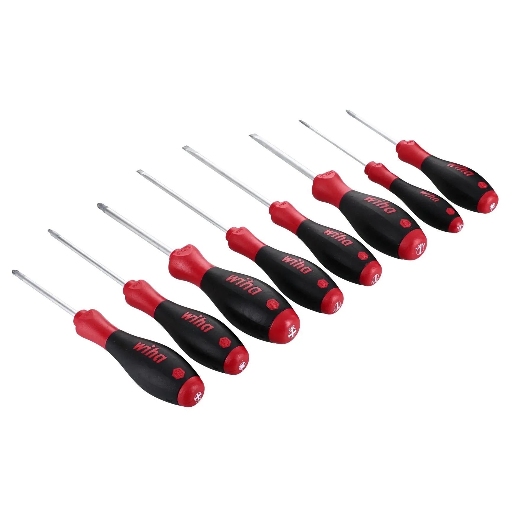Wiha 30289, SoftFinish 8 Pc. Screwdriver Set Wiha