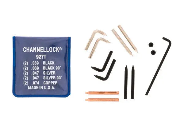 Channellock Set of 5 927 Universal Retaining Ring Tip Kit - CL 927T Channellock