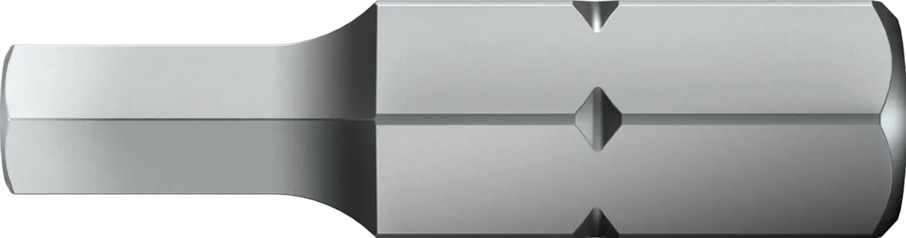 Wiha 72214, Hex Contractor Insert Bit 6.0mm 100 Pc. Wiha