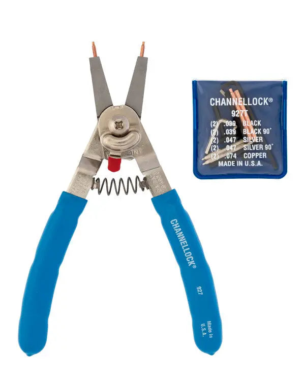 Channellock Convertible Retaining Ring Plier, 8 in - CL 927 Channellock