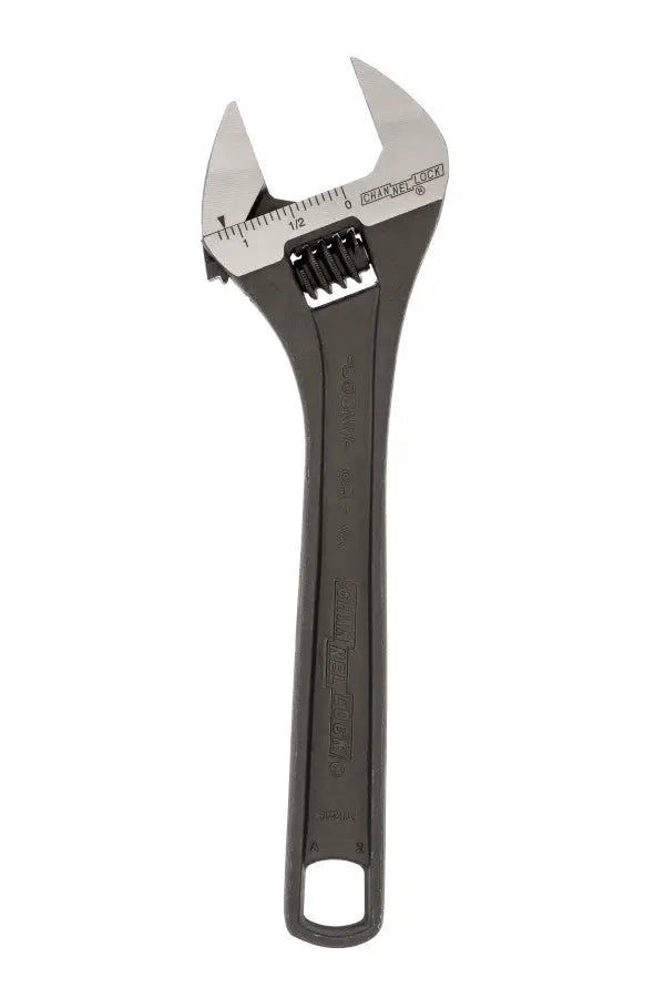 Channellock Black Phosphate Adjustable Wrench, 8 in - CL 808NW Adjustable Wrench Channellock