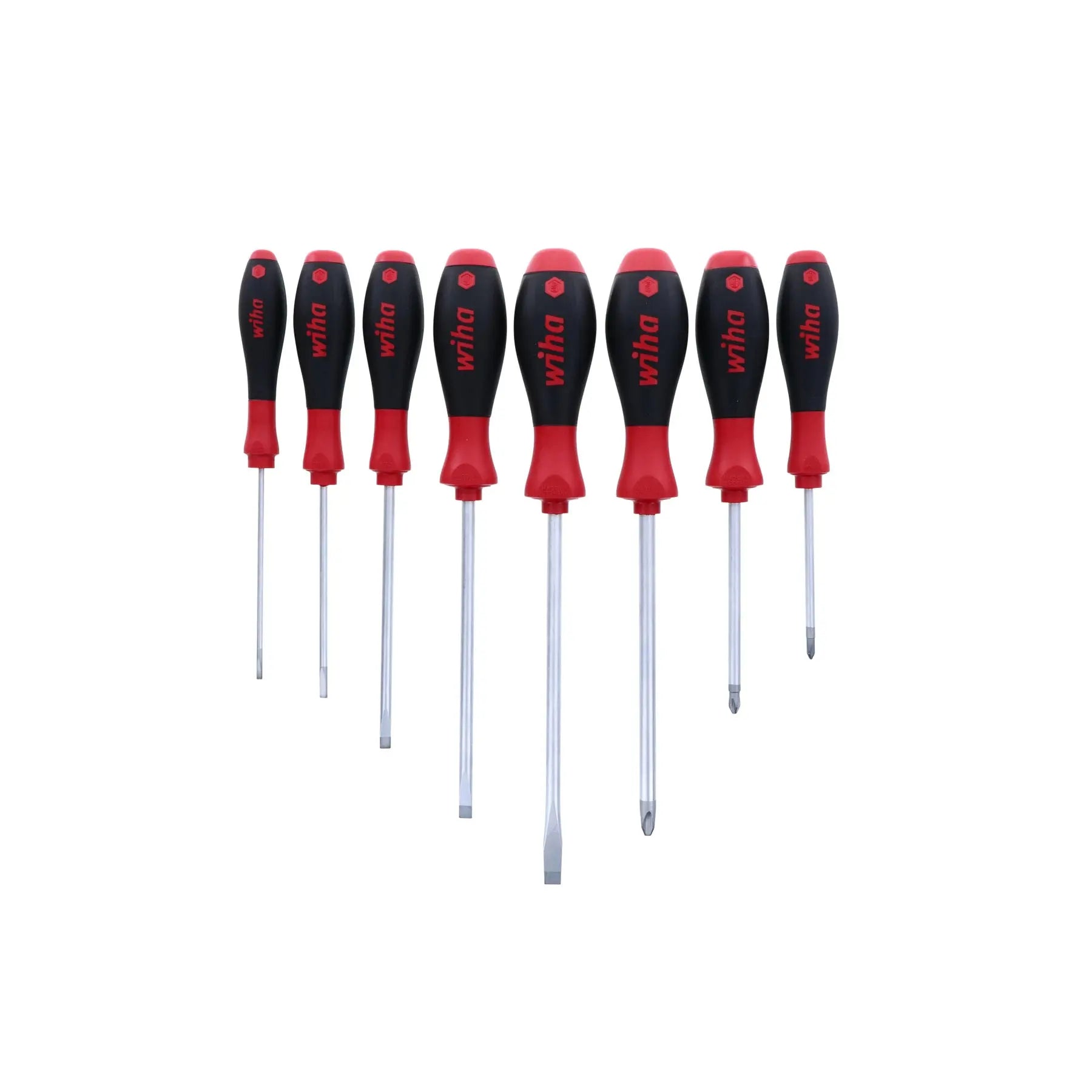 Wiha 30298, SoftFinish® Screwdriver 8 Pc. Set Wiha