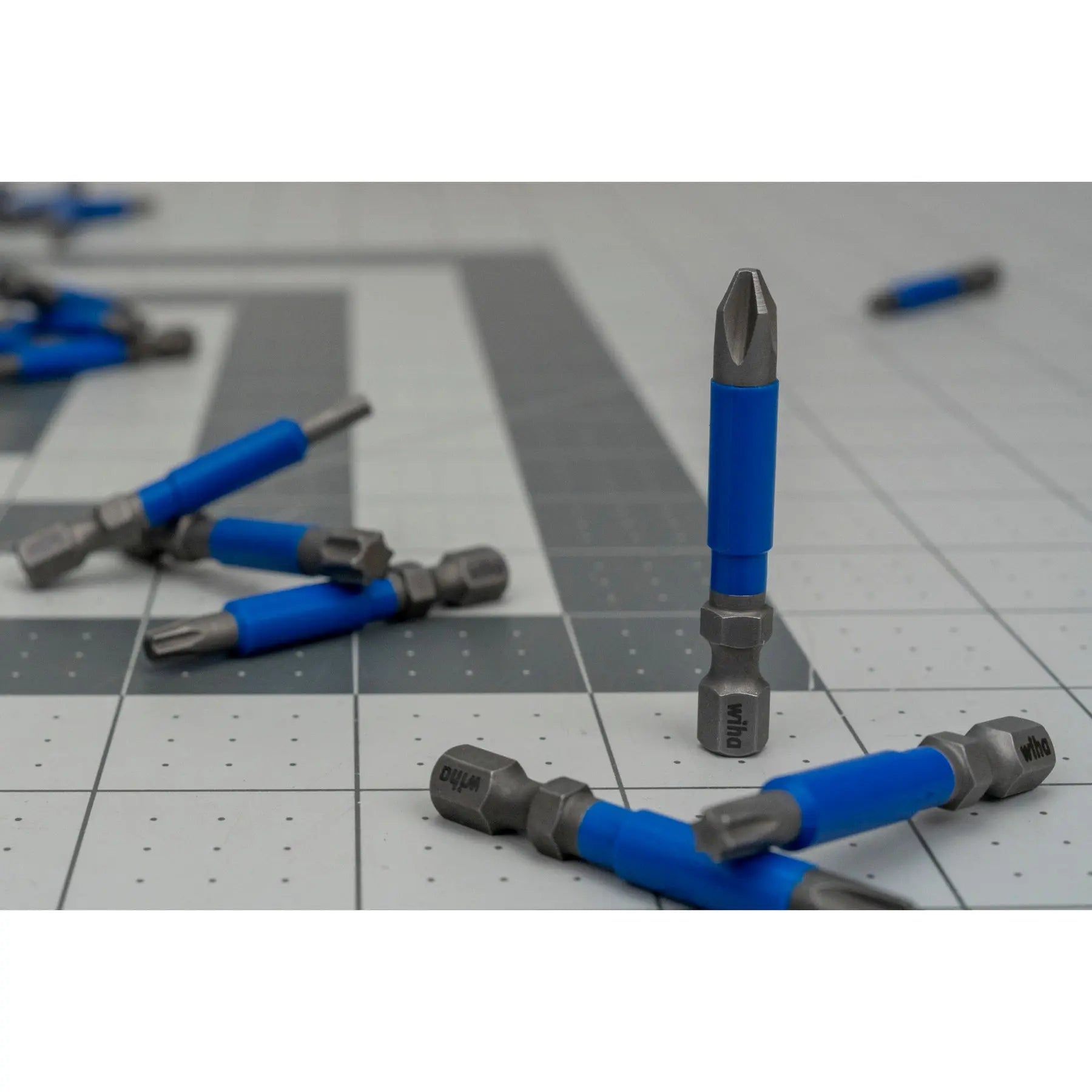 Wiha Set of 5 2 in TerminatorBlue Torx Impact Bits, T15 - WI 70275 Wiha