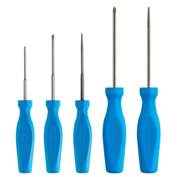 Channellock Set of 5 Tri-lobe Grip Natural Finish Precision Screwdrivers - CL SP-5H Channellock