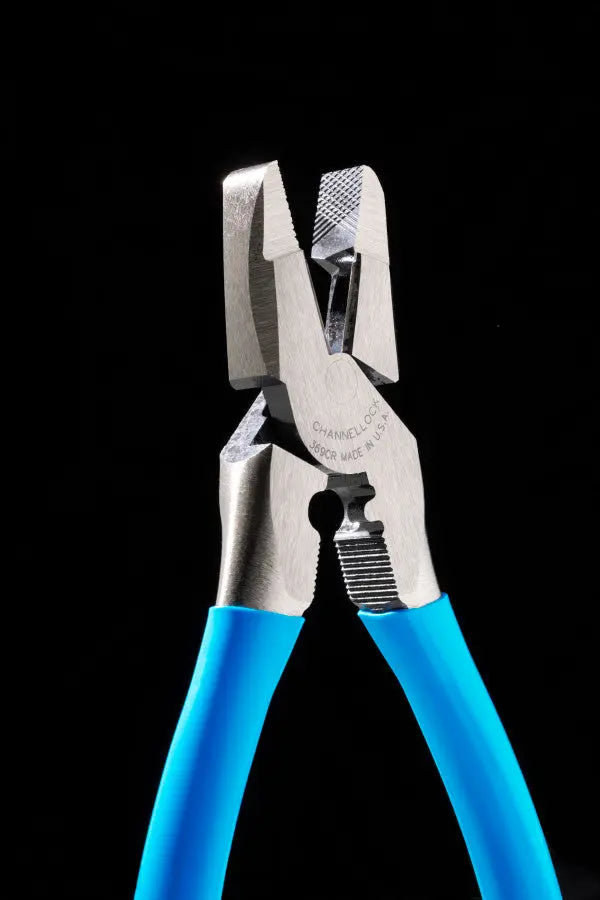 Channellock XLT Round Nose Linemen's Plier with Crimper, 9.5 in - CL 369CR Channellock