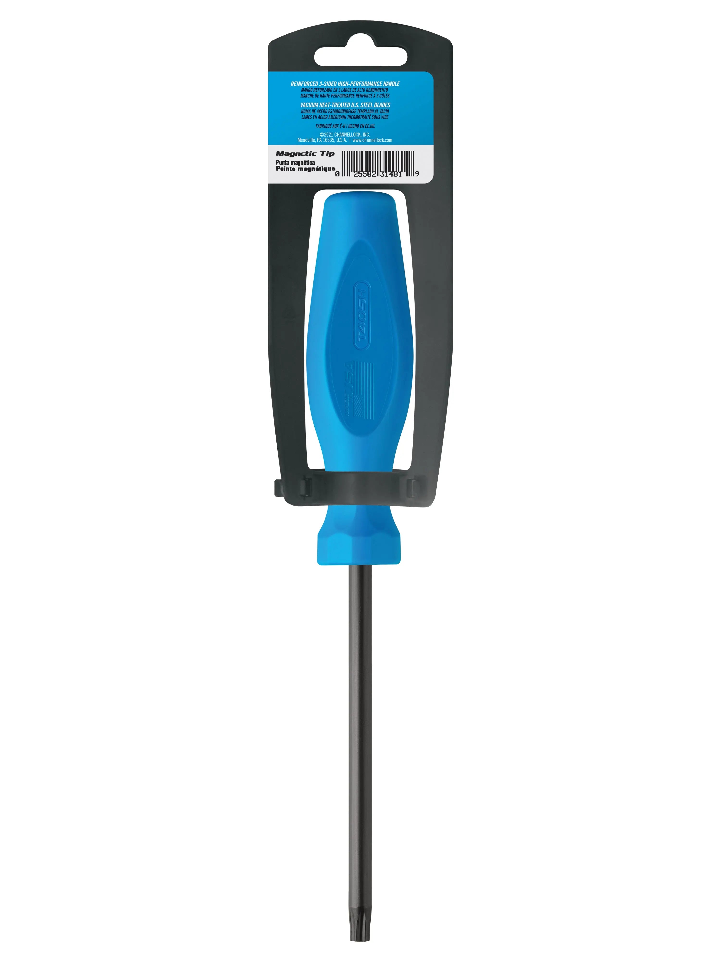 Channellock Torx Professional Screwdriver, T40 x 5 in - CL T405H Channellock