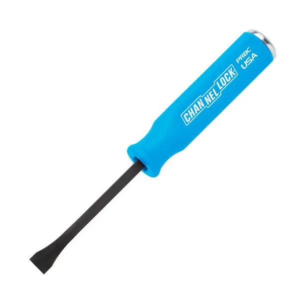 Channellock Curved Strike Cap Professional Pry Bar, 1/2 x 4 in, 8 in Overall Length - CL PR8C Channellock