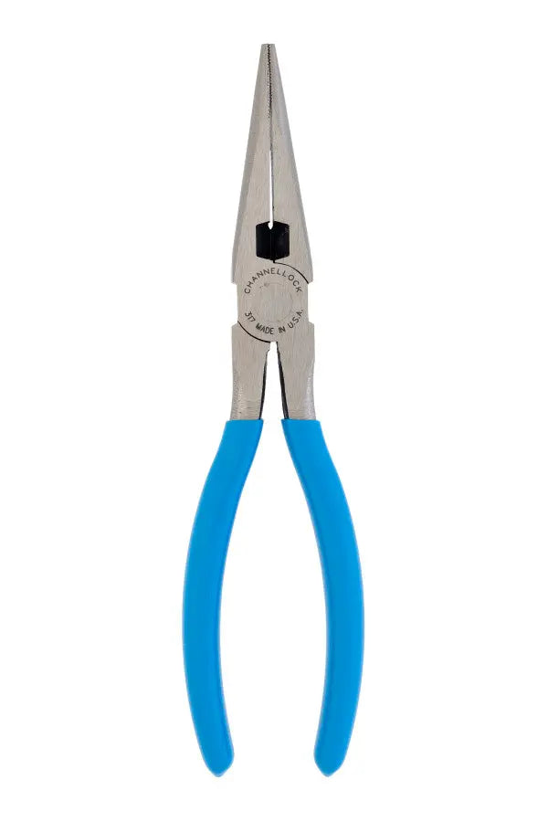 Channellock Long Nose Plier with Side Cutter, 8 in - CL 317 Channellock