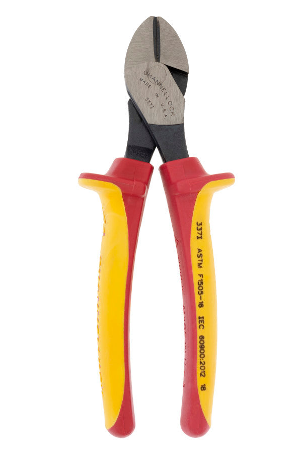 Channellock XLT Diagonal Cutting Plier with 1000V Insulated Grip, 7.38 in - CL 337I Pliers