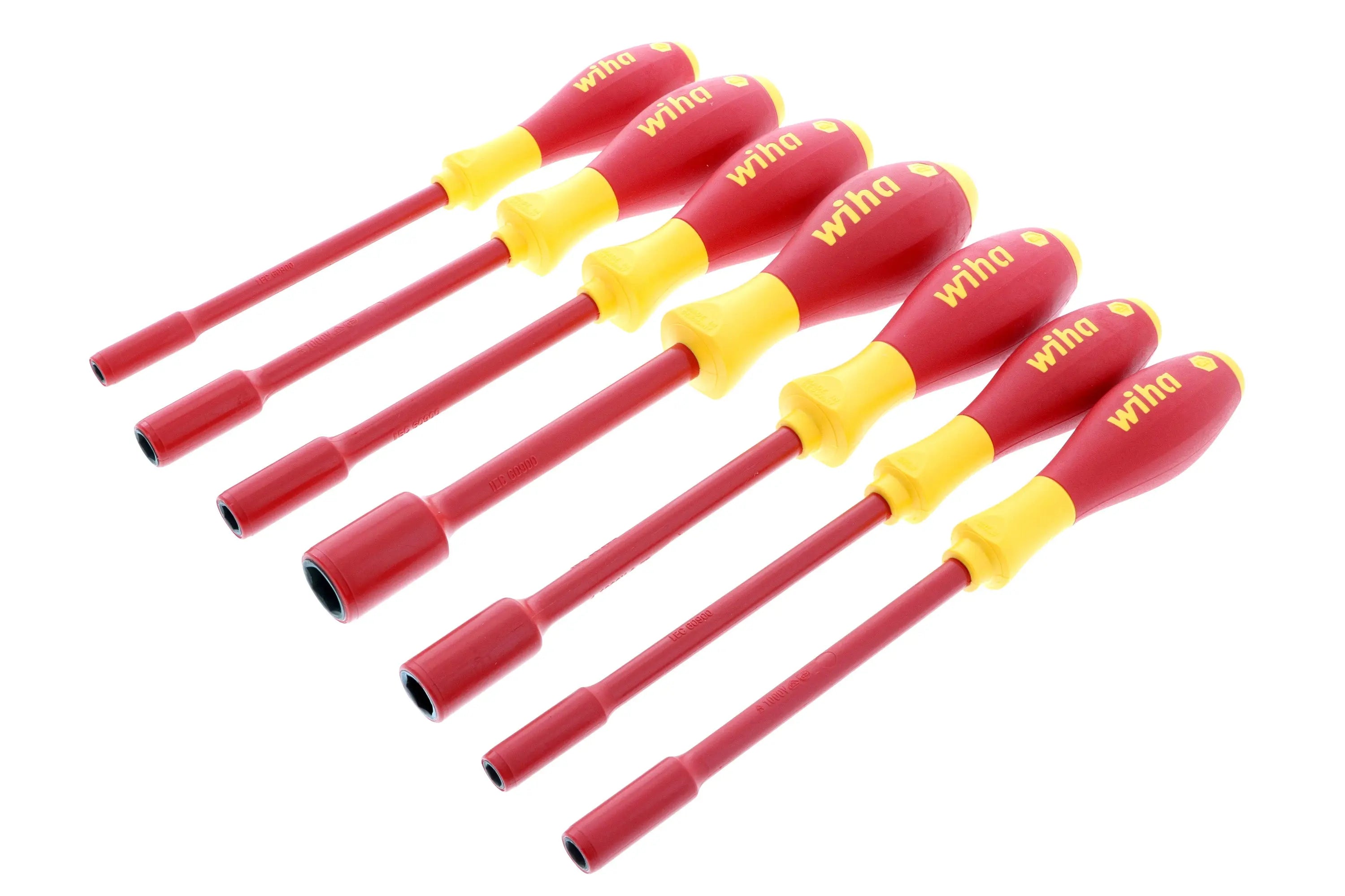 Wiha 32293, Insulated Metric Nut Driver 7 Pc. Set Wiha