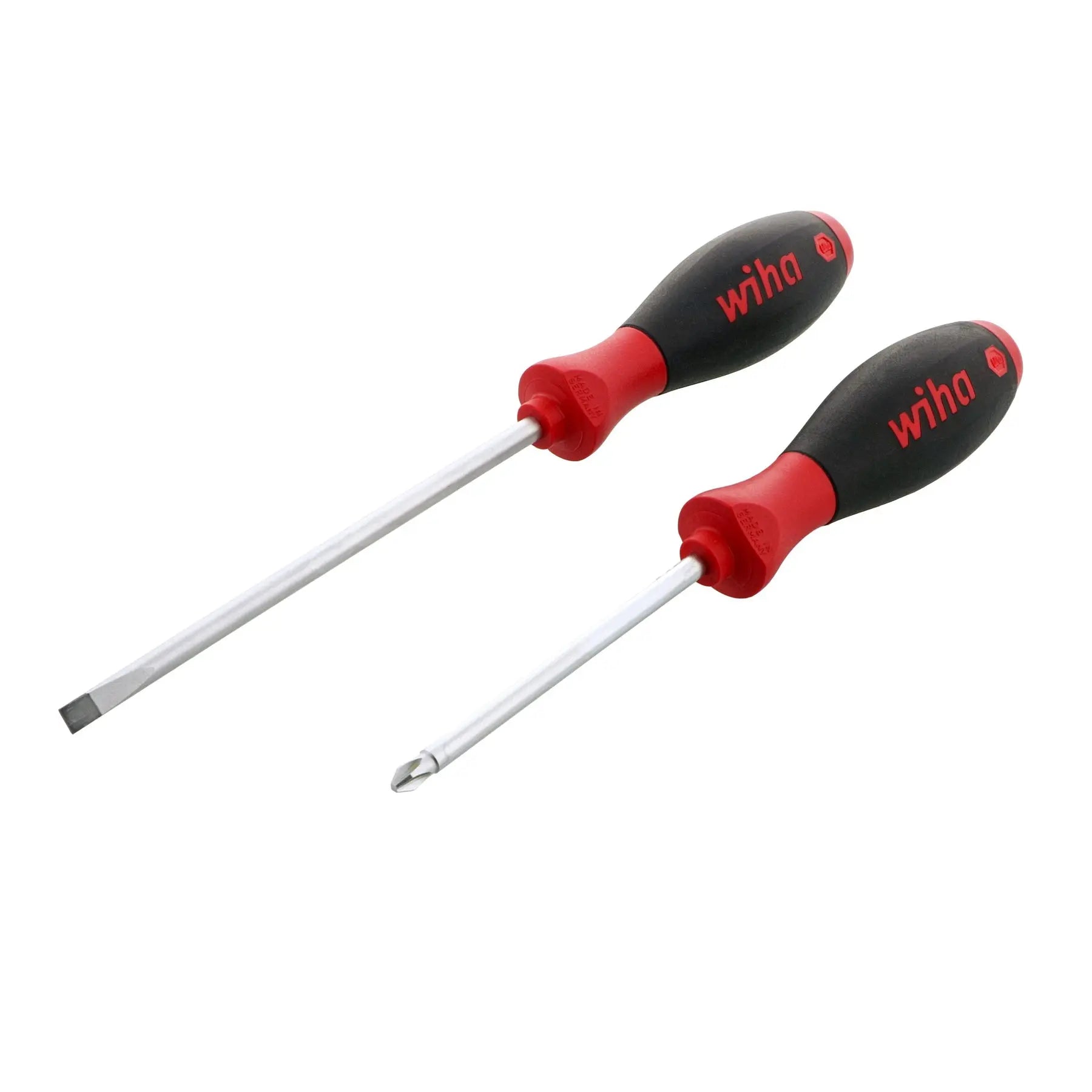 Wiha Set of 2 SoftFinish Slotted and Phillips Screwdriver - WI 30279 Wiha