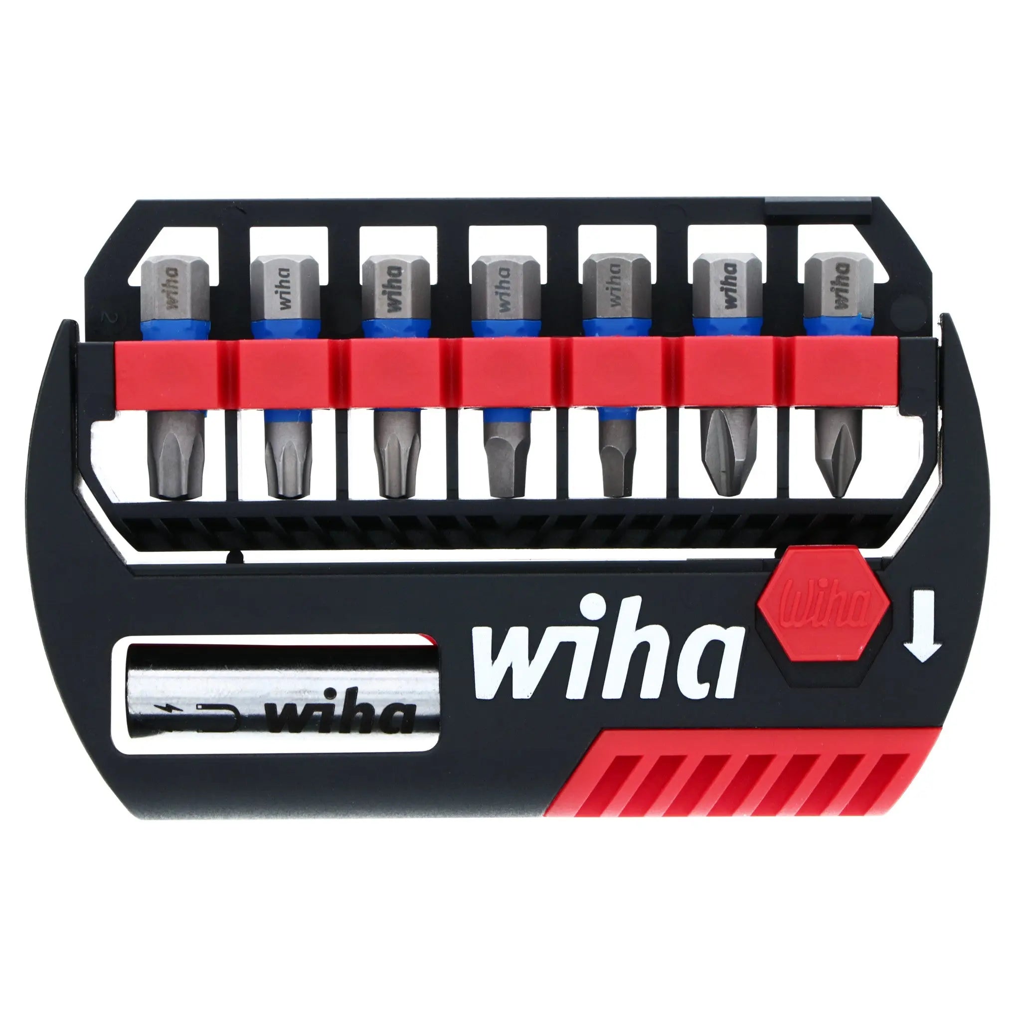 Wiha Set of 8 Terminator Blue Bit Buddy, 1 in - WI 70098 Wiha