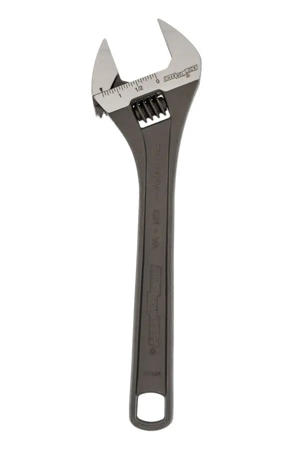 Channellock Black Phosphate Adjustable Wrench, 10 in - CL 810NW Adjustable Wrench Channellock
